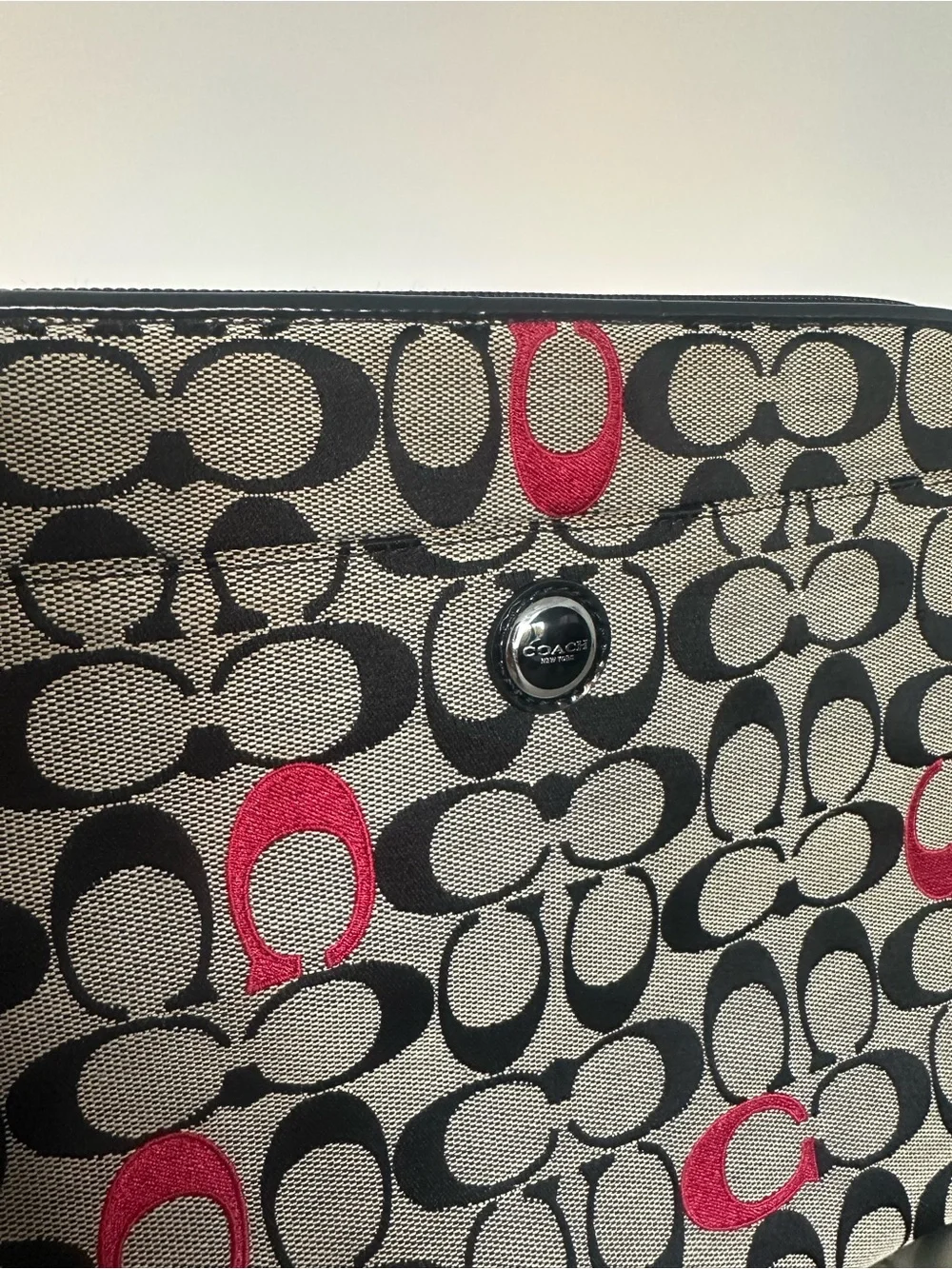 Coach Signature Laptop/iPad Sleeve